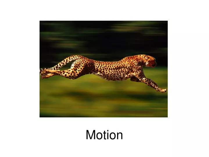 motion