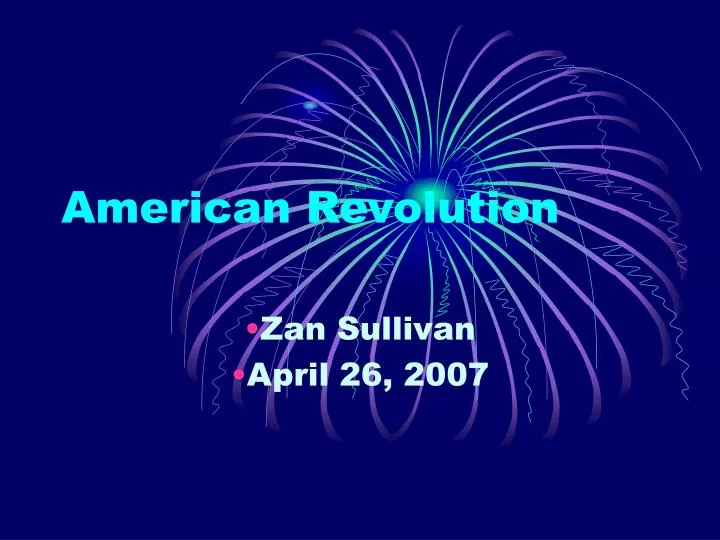 american revolution