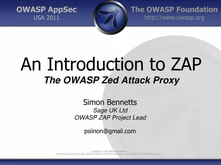 an introduction to zap the owasp zed attack proxy