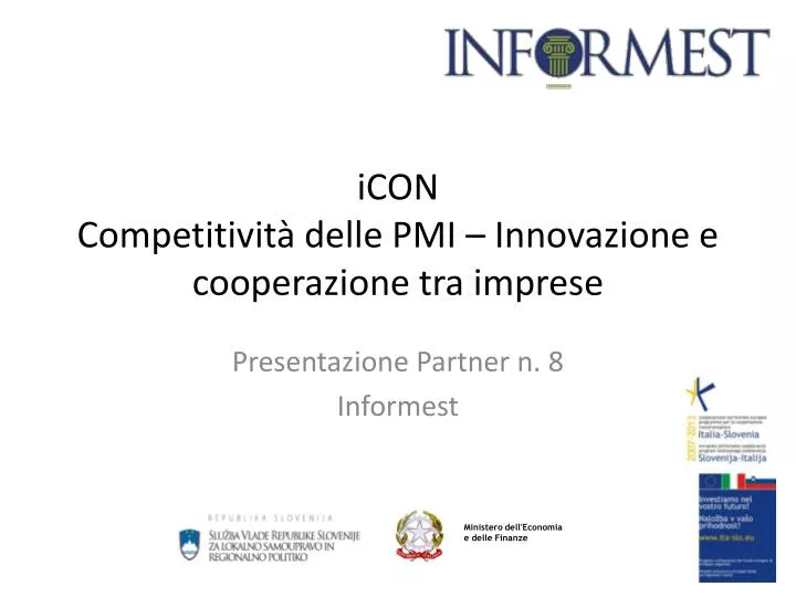 icon competitivit delle pmi innovazione e cooperazione tra imprese