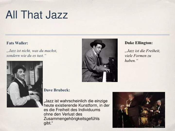 all that jazz