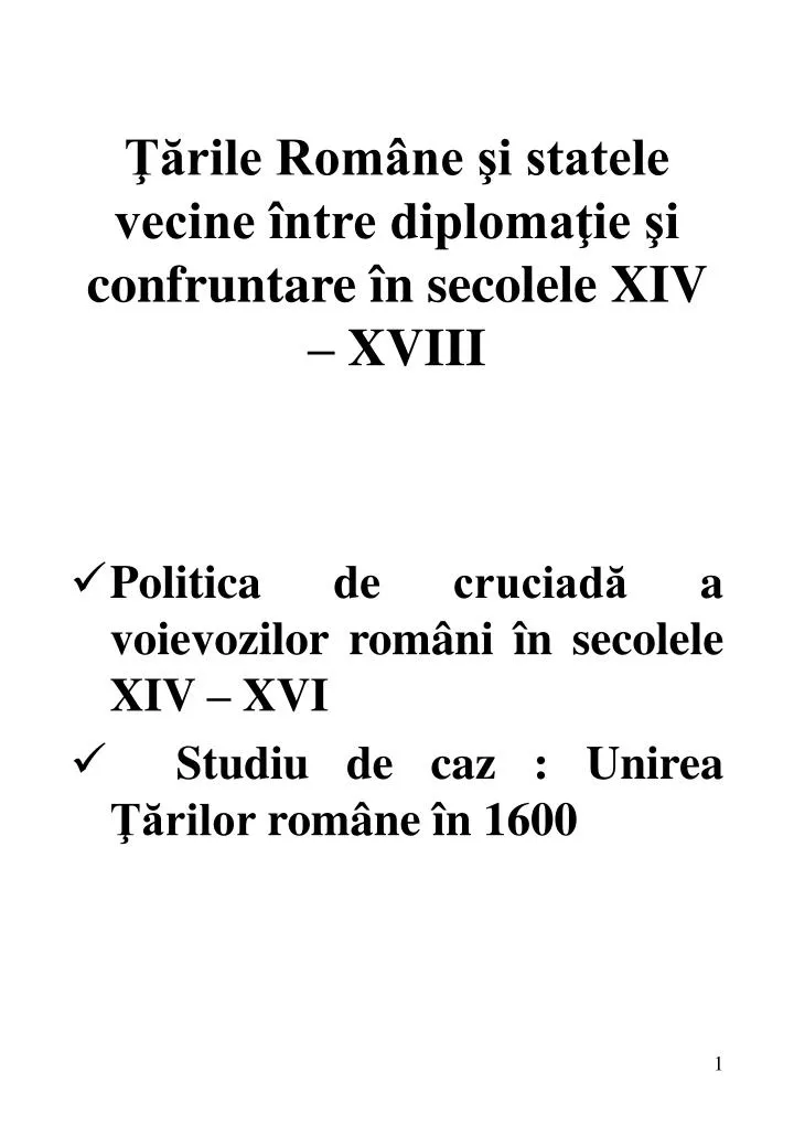 rile rom ne i statele vecine ntre diploma ie i confruntare n secolele xiv xviii