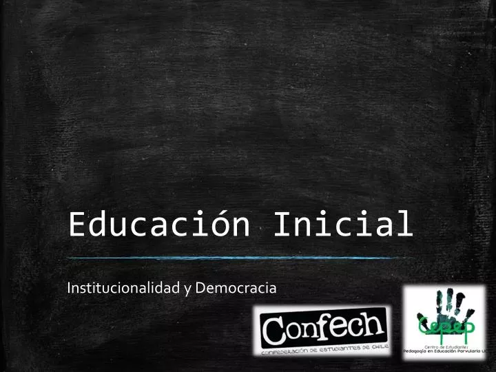 educaci n inicial