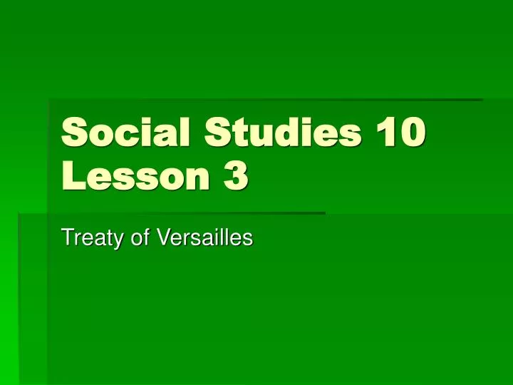 social studies 10 lesson 3