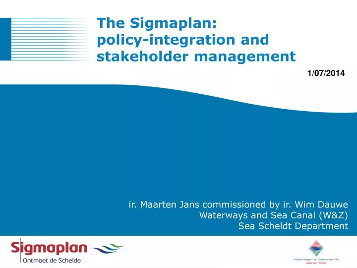 the sigmaplan policy integration and stakeholder management