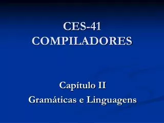 ces 41 compiladores