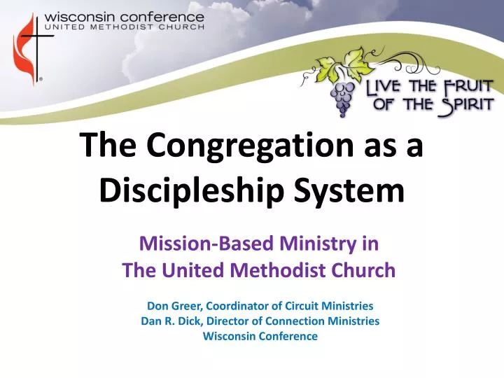 the congregation as a discipleship system