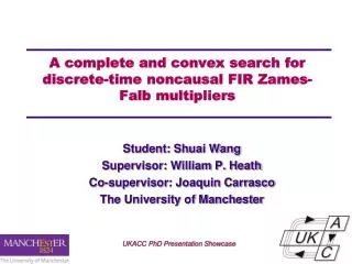 A complete and convex search for discrete-time noncausal FIR Zames-Falb multipliers