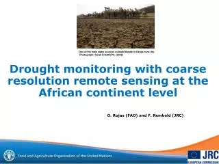 Drought monitoring with coarse resolution remote sensing at the African continent level