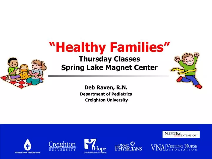 healthy families thursday classes spring lake magnet center