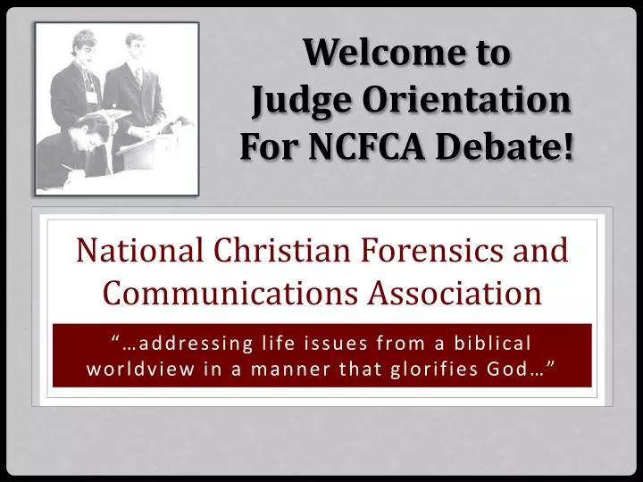 national christian forensics and communications association