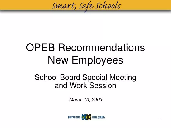 opeb recommendations new employees