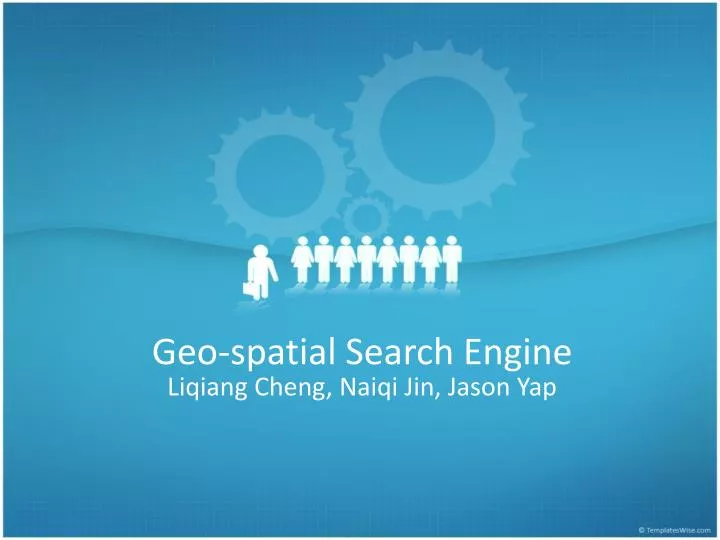 geo spatial search engine