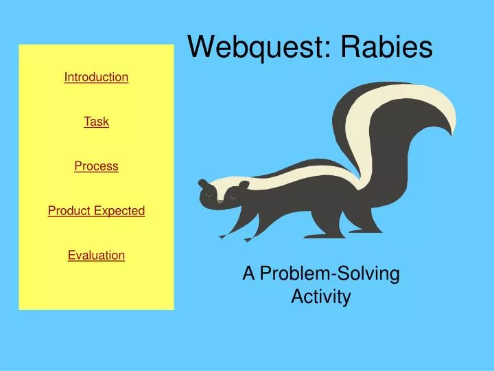 webquest rabies