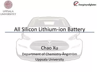 A ll Silicon Lithium-ion Battery