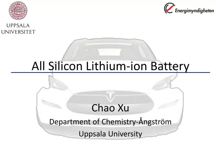 a ll silicon lithium ion battery