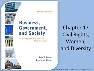 Chapter 17 Civil Rights, Women, and Diversity