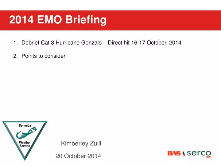 2014 emo briefing