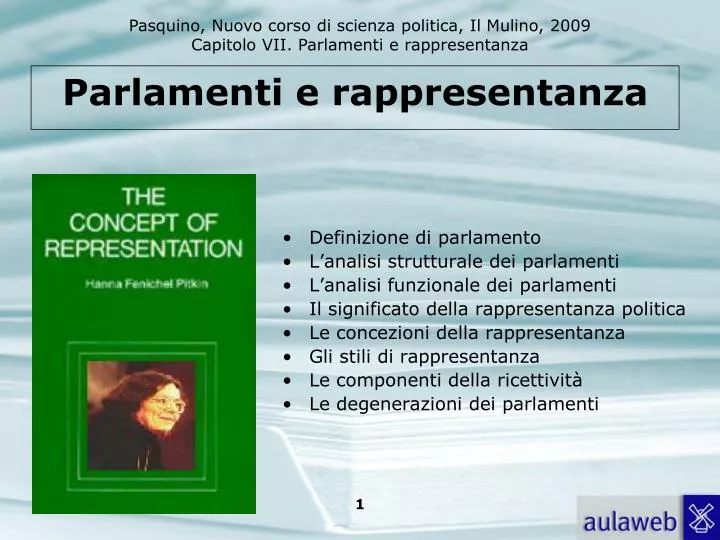 parlamenti e rappresentanza