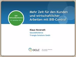 mehr zeit f r den kunden und wirtschaftlicher arbeiten mit bib control