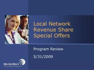 Local Network Revenue Share Special Offers