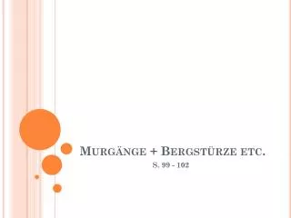 murg nge bergst rze etc