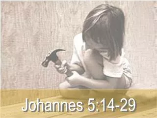 johannes 5 14 29