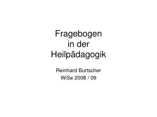 fragebogen in der heilp dagogik