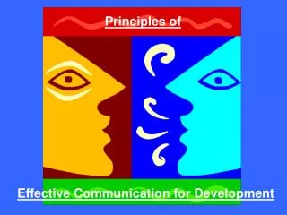 Effective Communication for Development