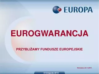 eurogwarancja przybli amy fundusze europejskie