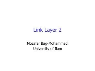 link layer 2