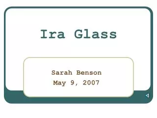 Ira Glass