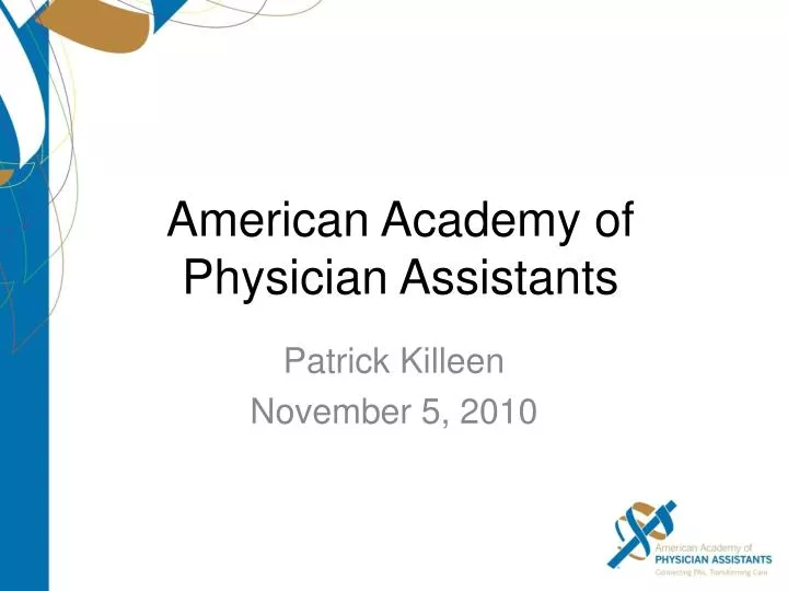american academy of physician assistants