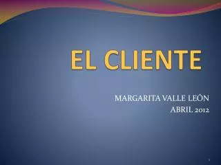 el cliente