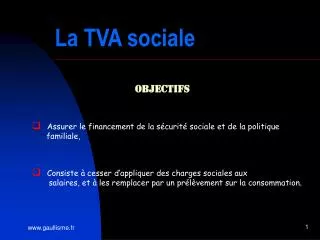 la tva sociale