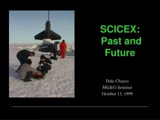 SCICEX: Past and Future