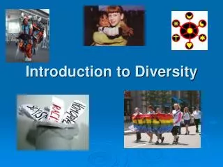 Introduction to Diversity