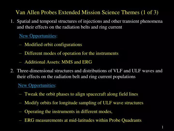 van allen probes extended mission science themes 1 of 3
