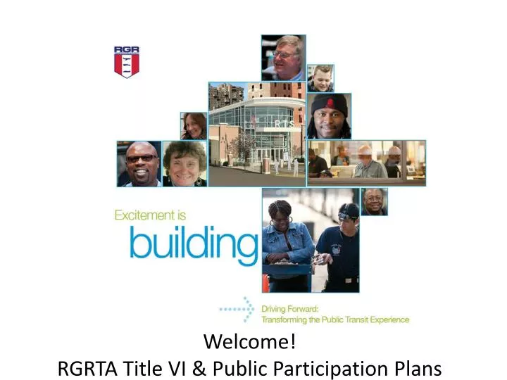 welcome rgrta title vi public participation plans