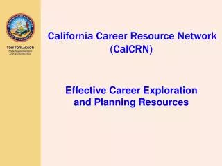 California Career Resource Network (CalCRN)