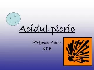 acidul picric