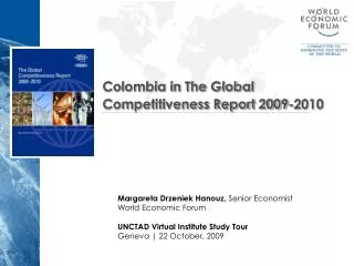 Colombia in The Global Competitiveness Report 2009-2010