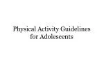PPT - The Physical Activity Guidelines for Children and Adolescents ...