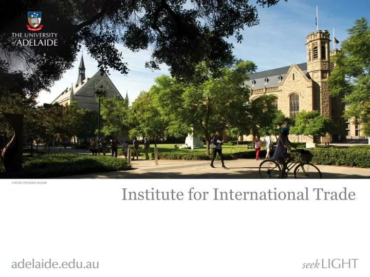institute for international trade