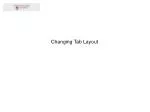 Changing Tab Layout - slide 1