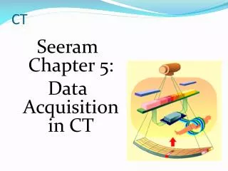 Seeram Chapter 5: Data Acquisition in CT