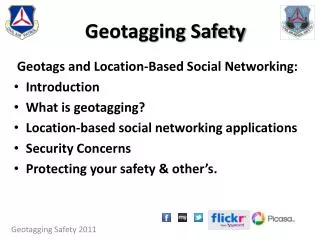 Geotagging Safety