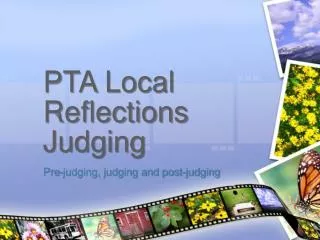 PTA Local Reflections Judging