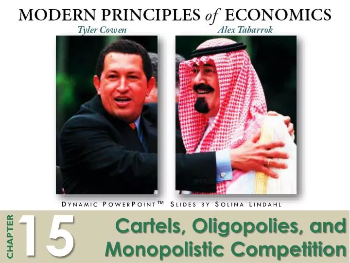 cartels oligopolies and monopolistic competition