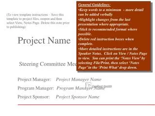 Project Name